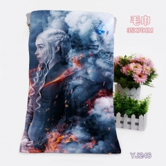 （35X70）YJ246-权力的游戏 影视浴巾