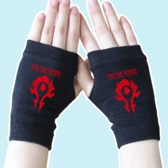 魔兽红色标志黑色手套