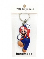 Super Mario two-sided key chain 1超级玛丽钥匙扣