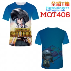 绝地求生 PlayerUnknown's Battlegrounds MQT406短袖T恤