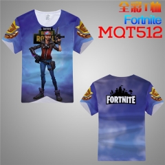 堡垒之夜 Fortnite 全彩T恤 MQT512短袖T恤