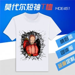 MDE451-一拳超人动漫莫代尔短袖T恤
