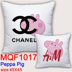 小猪佩奇MQF1017双面抱枕