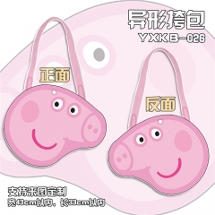 YXKB026-小猪佩奇 动漫帆布异形挎包