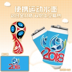 BXSH017-2018俄罗斯世界杯铝合金隔热水壶