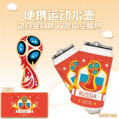 BXSH013-2018俄罗斯世界杯铝合金隔热水壶
