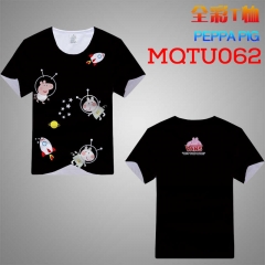 MQTU062-3 小猪佩奇 短袖全彩T恤