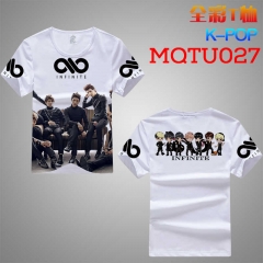 MQTU027-3 K-POP 短袖全彩T恤