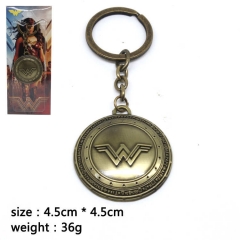 神奇女超人古铜色新款盾牌项链