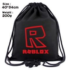游戏ROBLOX-2丝印帆布束口背包