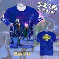 QCDX553-堡垒之夜 游戏全彩T恤