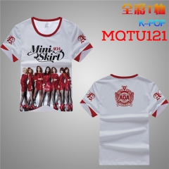 MQTU121  BTS全彩T恤