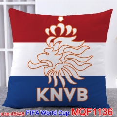 MQF1136 世界杯 双面抱枕