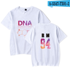 2018新款BTS防弹少年团专辑DNA同款圆领短袖T恤应援服夏装