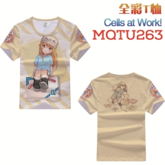 工作细胞MQTU263 全彩T恤
