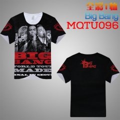 Big Bang MQTU096全彩短袖T恤