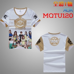 AOA MQTU120全彩短袖T恤