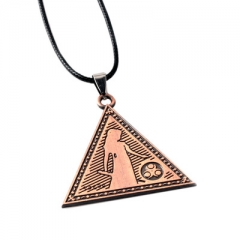 塞尔达传说 三角力量 合金项链 外贸速卖通亚马逊饰品批发
