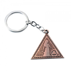 塞尔达传说 三角力量 合金钥匙扣外贸速卖通亚马逊饰品批发