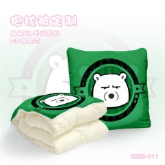新款抱枕被主图-XBZB-011(白熊卡通)