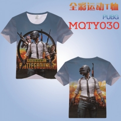 MQTY030-3 绝地求生 运动宽松版网眼T恤