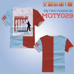 MQTY029-3 我的英雄学院 运动宽松版网眼T恤