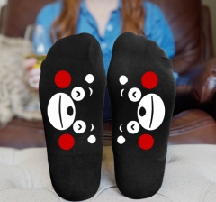 熊本熊-印花中筒袜子