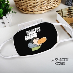 KZ263-IG王思聪吃热狗 个性彩印太空棉口罩