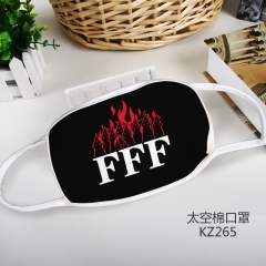 KZ265-fff团 个性彩印太空棉口罩