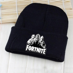 堡垒之夜Fortnite欧美网红跨境热卖电竞帽子同款针织帽毛线帽应援
