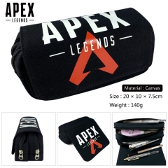 APEX英雄帆布双层拉链笔袋