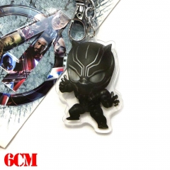 漫威黑豹亚克力钥匙扣 Marvel Comics Black Panther Movie Acrylic Keychain