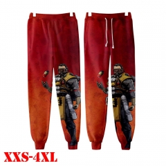 电子竞技游戏Apex Legends跨境专供吸汗透气数码印花3D男女束脚裤