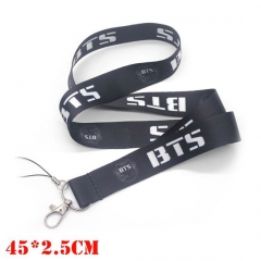 BTS防弹少年团挂绳 手机绳 长款胸卡相机钥匙扣挂脖