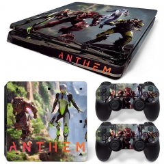 PS4 Slim游戏机全身保护彩贴Anthem 圣歌游戏主题系列 防刮保护贴