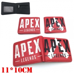 Apex Legends英雄 全彩PU斜纹二折短款钱包