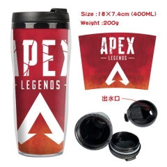 Apex Legends英雄 星巴克防漏隔热杯子 7.4X18CM 400ML