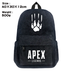 APEX英雄-标志帆布上下图双肩背包书包