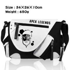 APEX英雄-加厚PU皮帆布拼色挎包