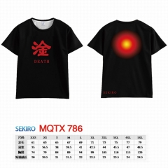 只狼 影逝二度MQTX-786全彩印花短袖T恤-XXS-5XL共10个码