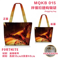 Fortnite全彩环保拉链购物袋MQKB 015