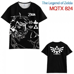 塞尔达传说  黑白线稿款T恤MQTX 824
