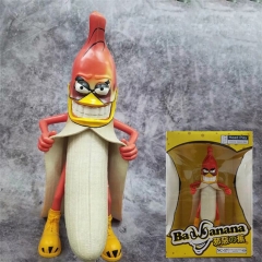 HeadPlay 邪恶的香蕉 猥琐搞笑香蕉人COS愤怒的小鸟红色款 PVC盒装手办摆件模型12寸 一箱4个