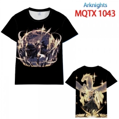 明日方舟 MQTX1043 全彩印花短袖T恤-XXS-5XL共10个码