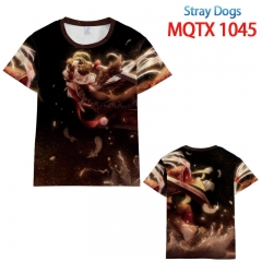 文豪野犬 MQTX1045 全彩印花短袖T恤-XXS-5XL共10个码