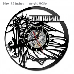 最终幻想03创意挂画挂钟钟表（PVC材质）