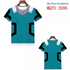 我的英雄学院MQTO2006 欧码全彩印花短袖T恤