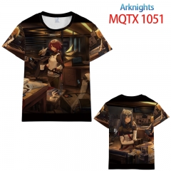 明日方舟MQTX 1051 全彩印花短袖T恤