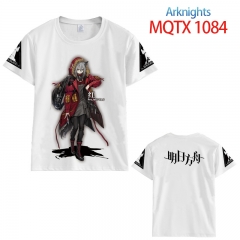 明日方舟 MQTX 1084欧码全彩印花短袖T恤