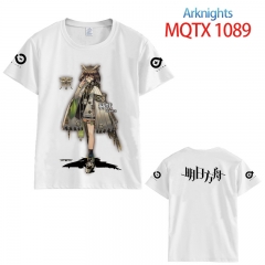 明日方舟 MQTX 1089欧码全彩印花短袖T恤